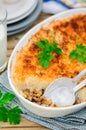 Hachis Parmentier, French Version of Shepherd's Pie Royalty Free Stock Photo