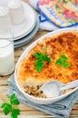 Hachis Parmentier, French Version of Shepherd's Pie