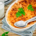 Hachis Parmentier, French Version of Shepherd's Pie Royalty Free Stock Photo