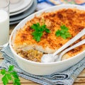 Hachis Parmentier, French Version of Shepherd's Pie Royalty Free Stock Photo