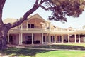 Hacienda house - Coronado, San Diego USA Royalty Free Stock Photo