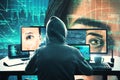 Hack and access concept Royalty Free Stock Photo