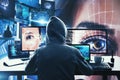 Hack and malware concept Royalty Free Stock Photo