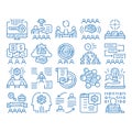 Hackathon Development icon hand drawn illustration Royalty Free Stock Photo