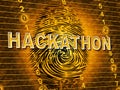 Hackathon Technology Threat Online Coding 3d Illustration