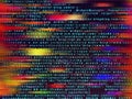 Hacker attack, malware. Computer virus. Warning skull