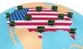 Hacker attack on USA