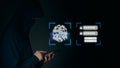 A hacker is attempting to breach a login system by bypassing fingerprint authentication and passwords on a mobile device