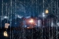 Hacker breaks information data