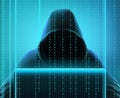 Hacker Code Realistic Composition