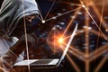 Hacker hunting for crypto currency