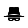 Hacker icon vector design template basic RGB
