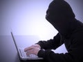 Hacker internet crime Royalty Free Stock Photo