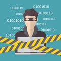 Hacker, Internet Security concept Royalty Free Stock Photo