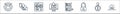 hacker line icons. linear set. quality vector line set such as alarm, bitcoin, cyber security, data theft, password, fingerprint
