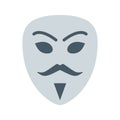 Hacker Mask icon vector image.