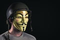 Hacker with mask