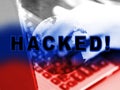 Hacker Typing Hacked Data Alert 3d Illustration Royalty Free Stock Photo