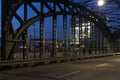 The Hackerbruecke bridge in Munich, Germany Royalty Free Stock Photo