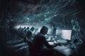 Hackers attempting to penetrate the defences