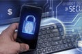 Hacking mobile devices by hackers. Data protection in the cloud