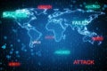 Hacking and theft concept Royalty Free Stock Photo