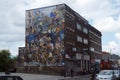 Hackney Peace Carnival Mural, Dalston, London