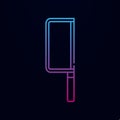Hacksaw line nolan icon. Simple thin line, outline vector of web icons for ui and ux, website or mobile application Royalty Free Stock Photo
