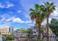 Hadar HaCarmel neighborhood, Haifa Royalty Free Stock Photo