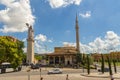 Hadji Et`hem Bey Mosque, 18th-century mosque, Tirana, Albania. Royalty Free Stock Photo