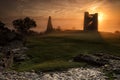 Hadleigh Castle Royalty Free Stock Photo