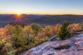 Hadley Mountain Autumn Sunset