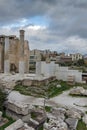 Hadrian Library in Athens, Attica, Greece