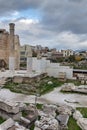 Hadrian Library in Athens, Attica, Greece