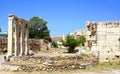 Hadrian Library in Athens, Greece