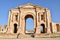 Hadrian\'s Arch, Full Shot, Jerash Archaeological Park