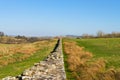Hadrian`s Wall Royalty Free Stock Photo