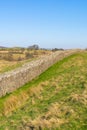 Hadrian`s Wall Royalty Free Stock Photo