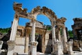The hadrian temple in Ephesus