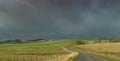 Hadrian's Wall country near Cawfields in Northumberland, UK