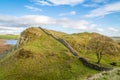 Hadrians Wall featuring the iconic sycamore gap