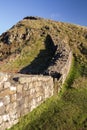 Hadrians wall landscape Northumberland, UK