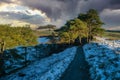 Hadrians Wall from Once Brewed