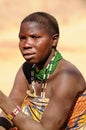 The Hadza are an indigenous ethnic group of hunter-gatherers Royalty Free Stock Photo