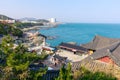 Haedong yonggungsa seaside temple in Busan Royalty Free Stock Photo