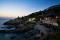 Haedong Yonggungsa Temple during sunrise in Busan, South Korea.