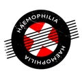 Haemophilia rubber stamp