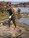 Haenyeo traditional female fishing divers