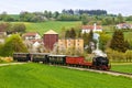 Haertsfeld Schaettere steam train locomotive museum railway in Iggenhausen Germany