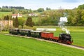 Haertsfeld Schaettere steam train locomotive museum railway in Iggenhausen Germany